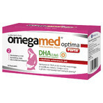 Omegamed Optima Forte DHA Alghe Set per donne nel secondo e terzo trimestre di gravidanza e madri che allattano, 2 x 60 capsule Omegamed Optima Forte DHA Alghe Set per donne nel secondo e terzo trimestre di gravidanza e madri che allattano, 2 x 60 capsule