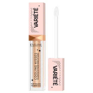 Eveline Cosmetics Varie Variete Cooling Kiss, brillo de labios voluminizador con efecto refrescante, nº 01, 6,8 ml