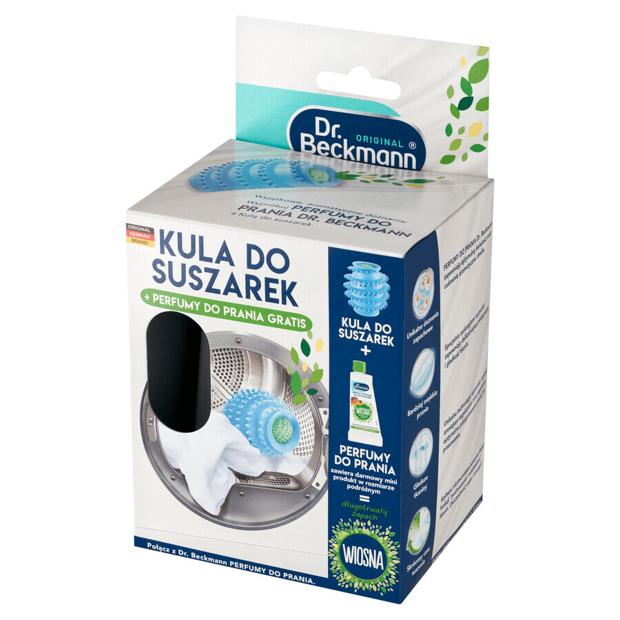 Dr. Beckmann, minge de uscat + parfum de rufe, primăvară, 50 ml ambalaj gratuit ELIMINAT