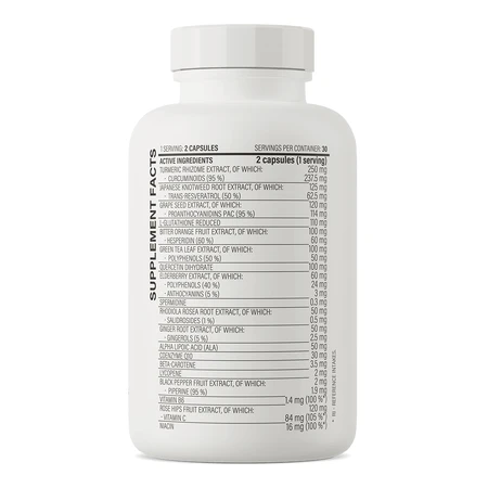 OstroVit 17 Antioxidantes, 60 cápsulas