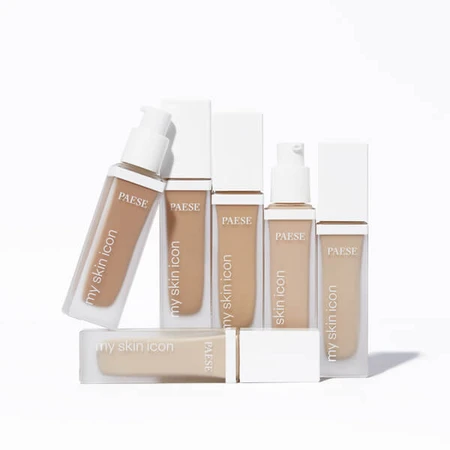 Paese My Skin Icon matterende foundation, 0.5N porselein, 33 ml