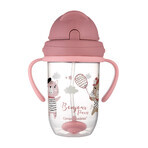 Set Canpol Babies, tazza antigoccia con tubo e peso, Bonjur Paris, rosa, da 6 mesi, 270 ml + tubo antigoccia in silicone con peso, grigio, 1 pezzo per 1 penny Set Canpol Babies, tazza antigoccia con tubo e peso, Bonjur Paris, rosa, da 6 mesi, 270 ml + tubo antigoccia in silicone con peso, grigio, 1 pezzo per 1 penny
