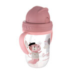 Set Canpol Babies, tazza antigoccia con tubo e peso, Bonjur Paris, rosa, da 6 mesi, 270 ml + tubo antigoccia in silicone con peso, grigio, 1 pezzo per 1 penny Set Canpol Babies, tazza antigoccia con tubo e peso, Bonjur Paris, rosa, da 6 mesi, 270 ml + tubo antigoccia in silicone con peso, grigio, 1 pezzo per 1 penny