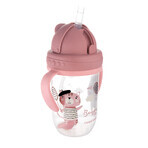Set Canpol Babies, tazza antigoccia con tubo e peso, Bonjur Paris, rosa, da 6 mesi, 270 ml + tubo antigoccia in silicone con peso, grigio, 1 pezzo per 1 penny Set Canpol Babies, tazza antigoccia con tubo e peso, Bonjur Paris, rosa, da 6 mesi, 270 ml + tubo antigoccia in silicone con peso, grigio, 1 pezzo per 1 penny