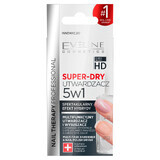 Eveline Cosmetics Nail Therapy Nail Therapy Super-dry 5in1, multi-purpose hardener and dryer, 12 ml