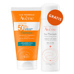 Avene Cleanance Sun, face cream for oily and blemish-prone skin, SPF 50+, 50 ml + thermal spring water, 50 ml free Avene Cleanance Sun, face cream for oily and blemish-prone skin, SPF 50+, 50 ml + thermal spring water, 50 ml free