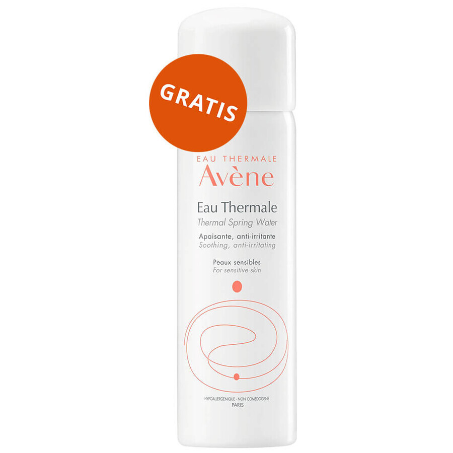 Avene Cleanance Sun, face cream for oily and blemish-prone skin, SPF 50+, 50 ml + thermal spring water, 50 ml free
