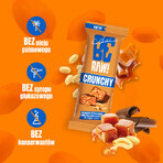 BeRAW! Chrunchy, barretta, arachidi e caramello, senza zuccheri aggiunti, 40 g BeRAW! Chrunchy, barretta, arachidi e caramello, senza zuccheri aggiunti, 40 g
