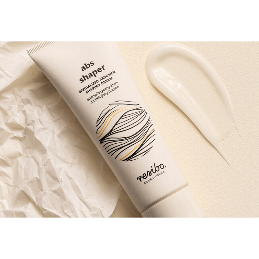 Resibo ABS Shaper, special abdomen shaping cream, 75 ml CONTAMINATED PACKAGING Resibo ABS Shaper, special abdomen shaping cream, 75 ml CONTAMINATED PACKAGING