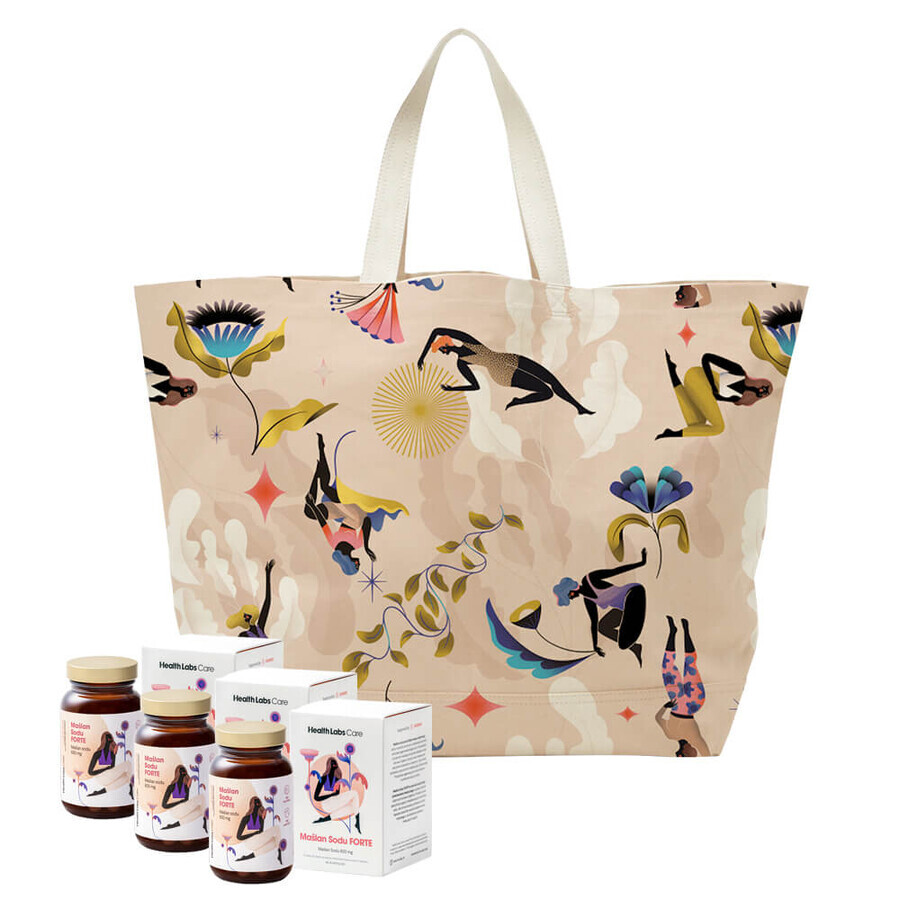 Health Labs Natriumbutyrat Forte Set, 3 x 60 Kapseln + Gratis-Beutel