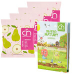 Set Crispy Natural Pear Crisps, getrocknete Birnenchips, 4 x 18 g + Malbuch Near Nature free Set Crispy Natural Pear Crisps, getrocknete Birnenchips, 4 x 18 g + Malbuch Near Nature free