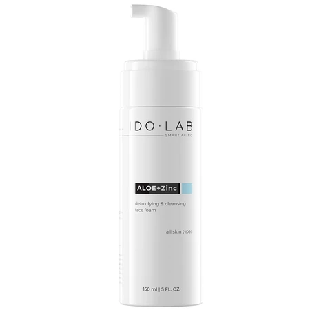 Ido Lab Aloe+Zn Espuma Limpiadora Desintoxicante 150 ml