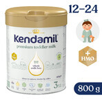 Kendamil Premium 3 HMO+ set, junior milk, after 12 months, 3 x 800 g + Skippy, jumper free of charge