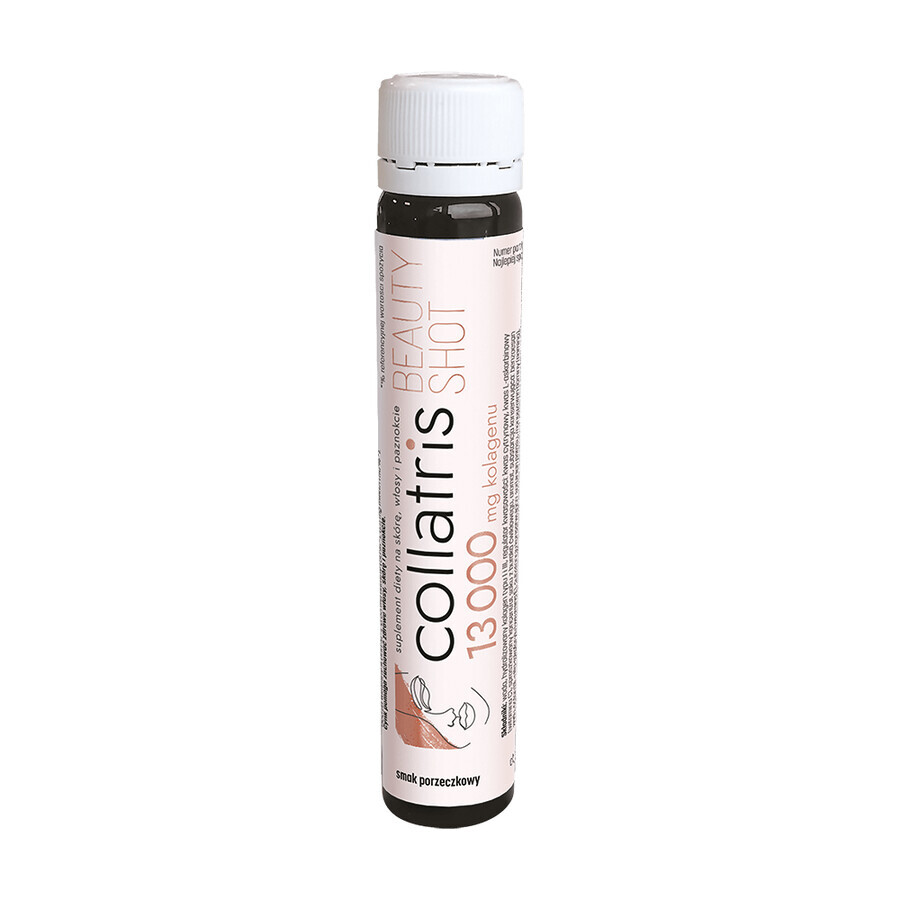 Oleofarm Collatris Beauty Shot, zwarte bessensmaak, 25 ml x 20 ampullen