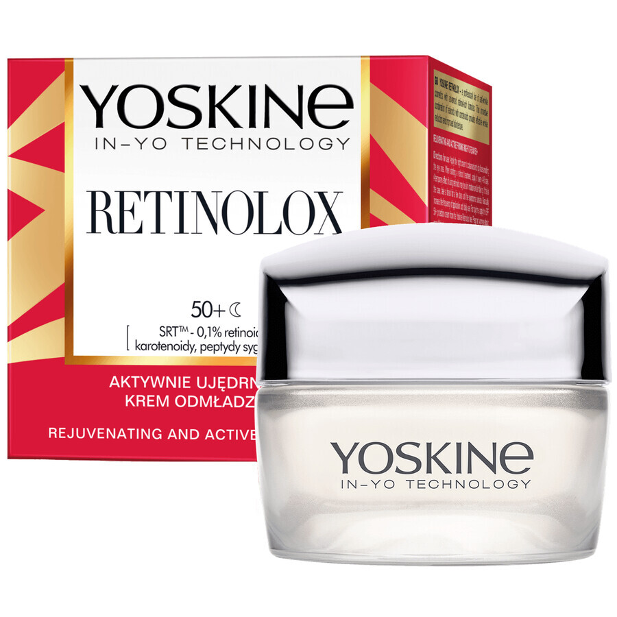 Yoskine Retinolox crema attiva ringiovanente 50+, crema notte, 50 ml