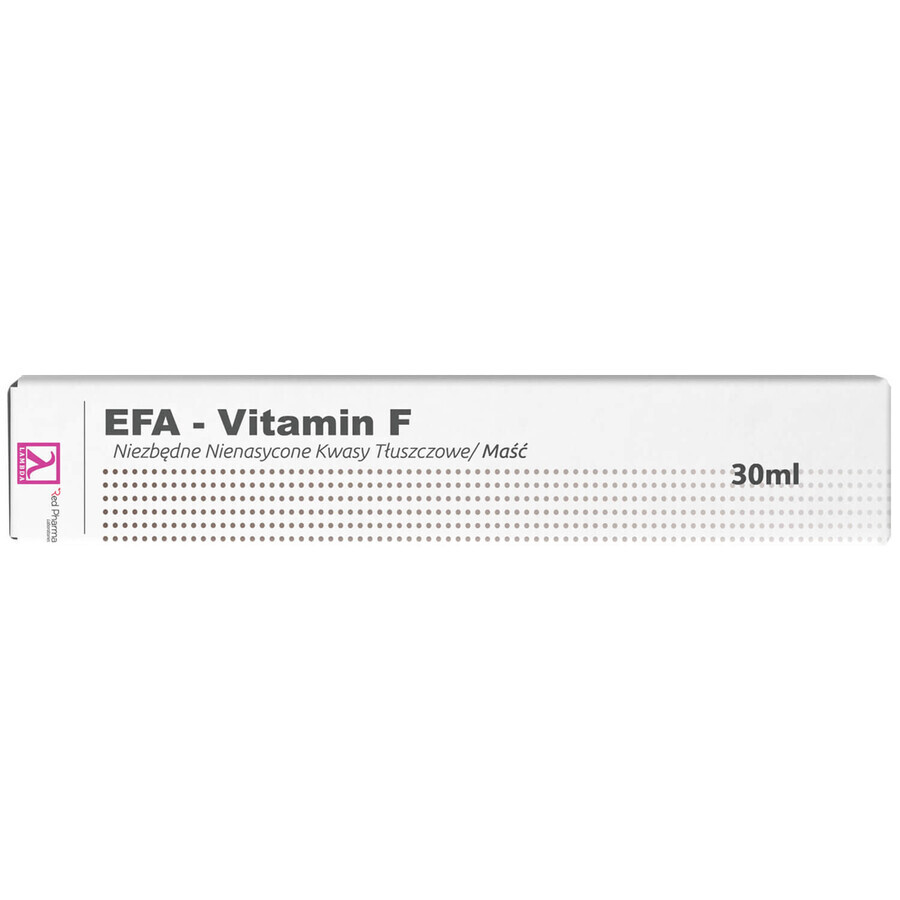EFA Vitamin F set, Vitamin F ointment, 2 x 30 ml