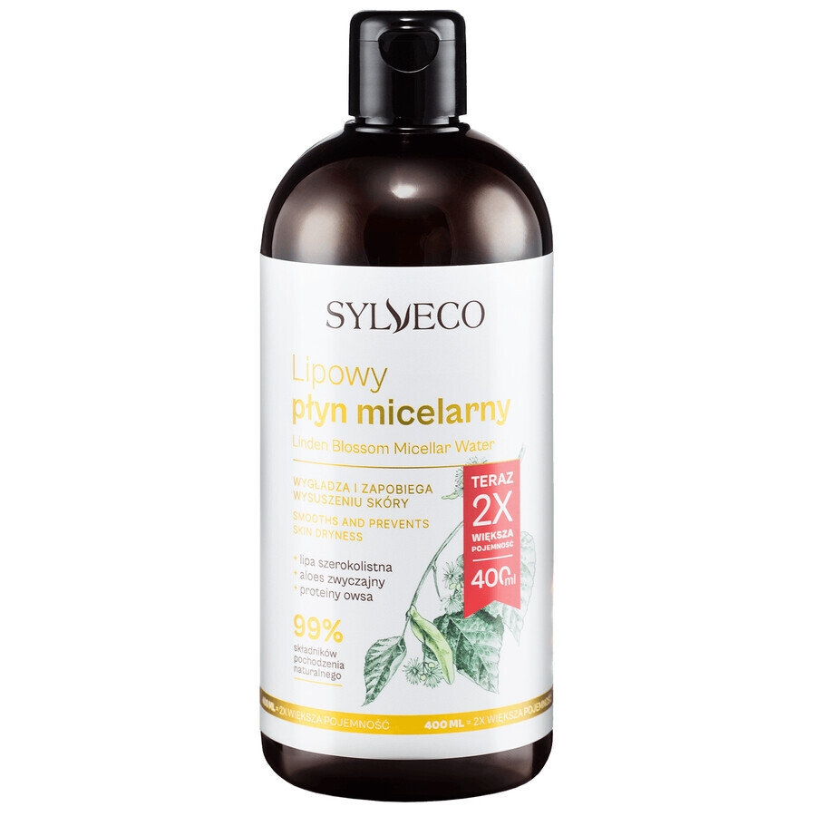 Boutique Sylveco Lotion micellaire au tilleul, 400 ml EMBALLAGE DEFECTUEUX Sylveco Lotion micellaire au tilleul, 400 ml EMBALLAGE DEFECTUEUX