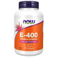 Now Foods E-400, vitamin E with mixed tocopherols, 250 gel capsules