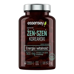 Essensey Koreanischer Ginseng, 90 Kapseln