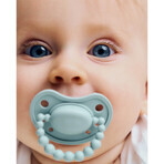 Luu Kids, fopspeen, positionering, silicone, Frozen Sage, vanaf 6 maanden, 1 st Luu Kids, fopspeen, positionering, silicone, Frozen Sage, vanaf 6 maanden, 1 st