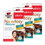 Doppelherz aktiv Na Hair + Biotin Set, 3 x 30 capsule