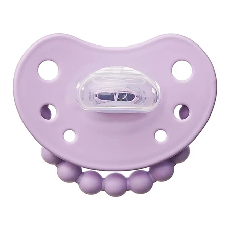 Luu Kids, chupete, posicionamiento, silicona, Lavanda francesa, 0-3 meses, 1 ud.