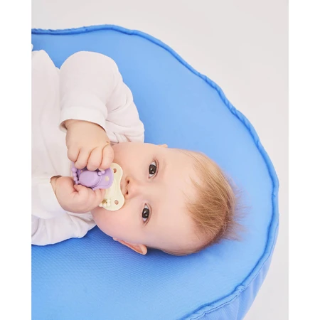 Luu Kids, chupete, posicionamiento, silicona, Lavanda francesa, 0-3 meses, 1 ud.