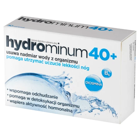 Hydrominum 40+, 30 tablets, Aflofarm