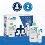 CeraVe gel limpiador con ceramidas, piel normal y grasa, 236 ml + crema hidratante facial con ceramidas, piel normal y seca, 52 ml CeraVe gel limpiador con ceramidas, piel normal y grasa, 236 ml + crema hidratante facial con ceramidas, piel normal y seca, 52 ml
