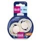 Lovi Prime, sucette, silicone, dynamique, Coconut/Ivory, 34/402, 6-18 mois, 2 pièces