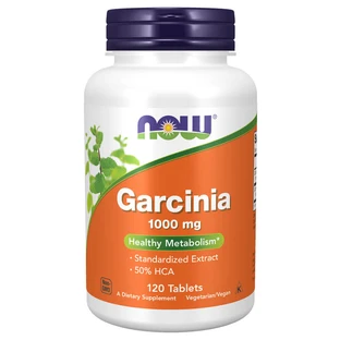 Now Foods Garcinia 1000 mg, Malabar tamarind, 120 vegan tablets