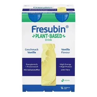 Fresubin Bebida vegetal, sabor vainilla, 4 x 200 ml