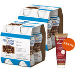 Resource Protein Kit, voedende formule met chocoladesmaak, 8 x 200 ml + Garnier Hand Repair, intensief herstellende handcrème, 75 ml gratis Resource Protein Kit, voedende formule met chocoladesmaak, 8 x 200 ml + Garnier Hand Repair, intensief herstellende handcrème, 75 ml gratis
