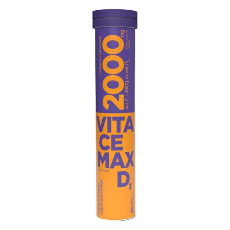 Vitacemax D3, 20 comprimidos efervescentes