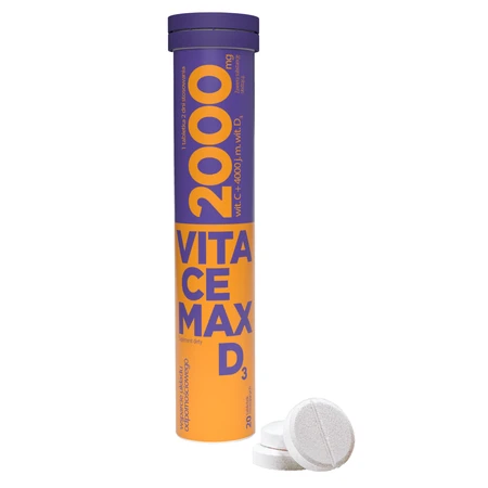 Vitacemax D3, 20 comprimidos efervescentes