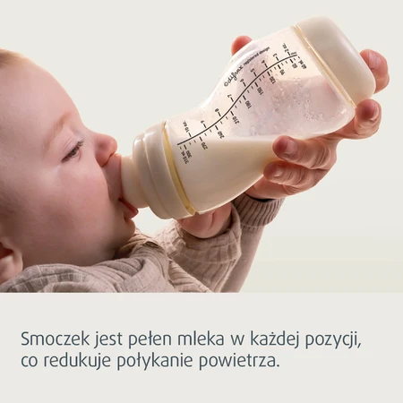 Canpol Babies, biberon anti-colique S-Shape, large ouverture, PP, 24/200, 310 ml