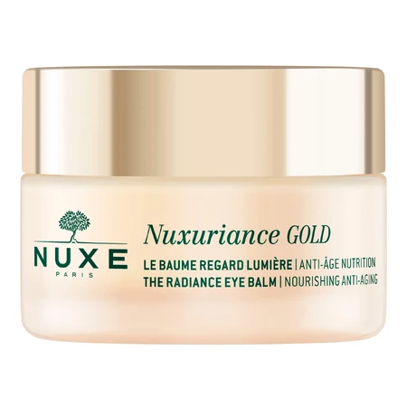 Nuxe Nuxuriance Gold set, crema facial con aceite, 50 ml + bálsamo de ojos, 15 ml