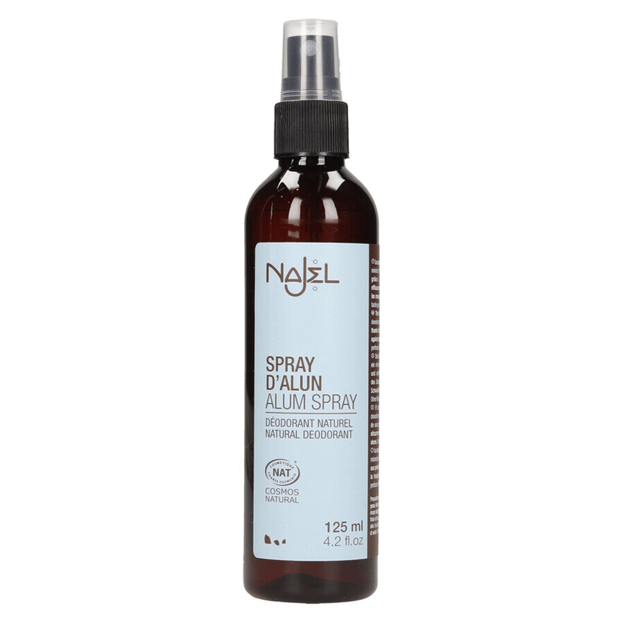 Buy Najel natural deodorant spray with alum, 125 ml Najel natural deodorant spray with alum, 125 ml