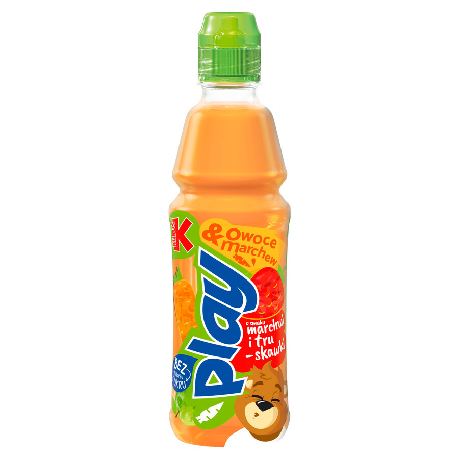 Acquista Kubuś Play! Carrot & Fruit, bevanda con tanta frutta e carote, carote, fragole, mele, lime, 400 ml Kubuś Play! Carrot & Fruit, bevanda con tanta frutta e carote, carote, fragole, mele, lime, 400 ml