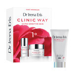 Set Dr. Irena Eris Clinic Way 1°, active smoothing dermocream, day, SPF 15, 50 ml + eye dermocream, 15 ml + night dermocream, 25 ml free