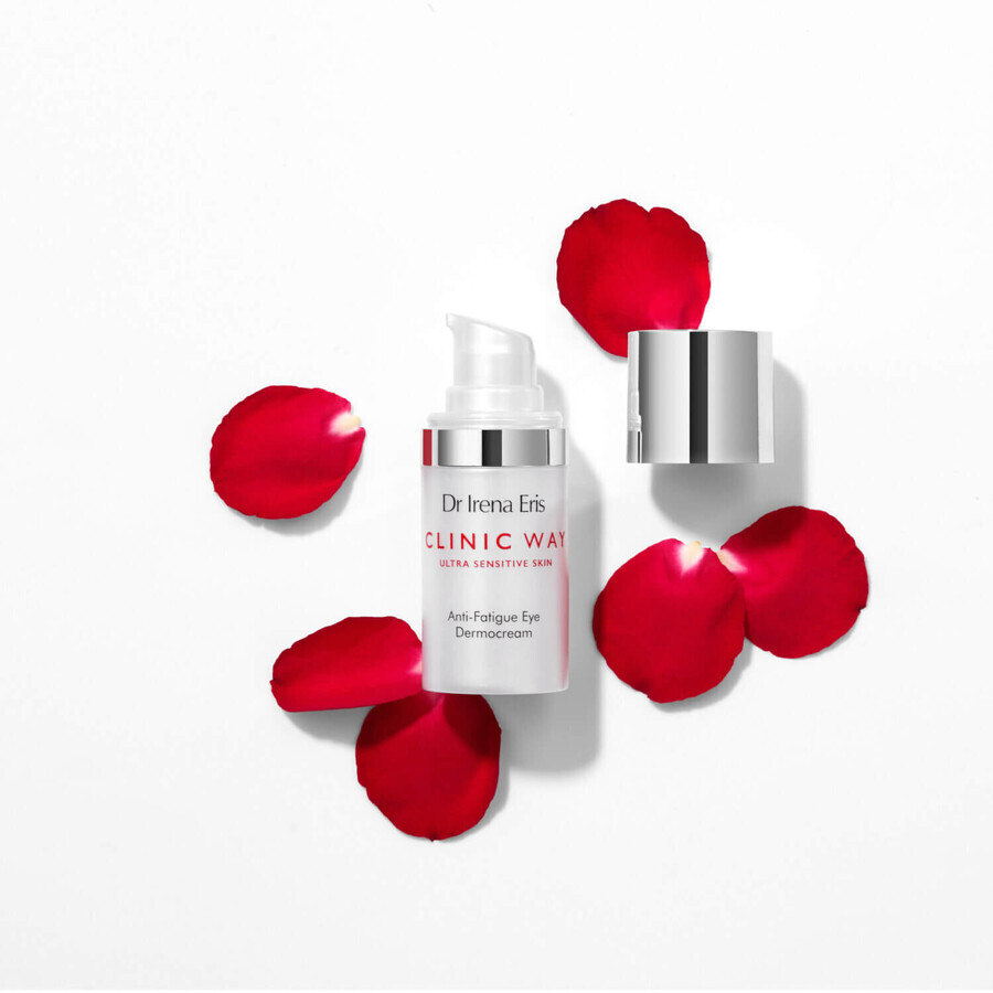 Set Dr. Irena Eris Clinic Way 1°, active smoothing dermocream, day, SPF 15, 50 ml + eye dermocream, 15 ml + night dermocream, 25 ml free