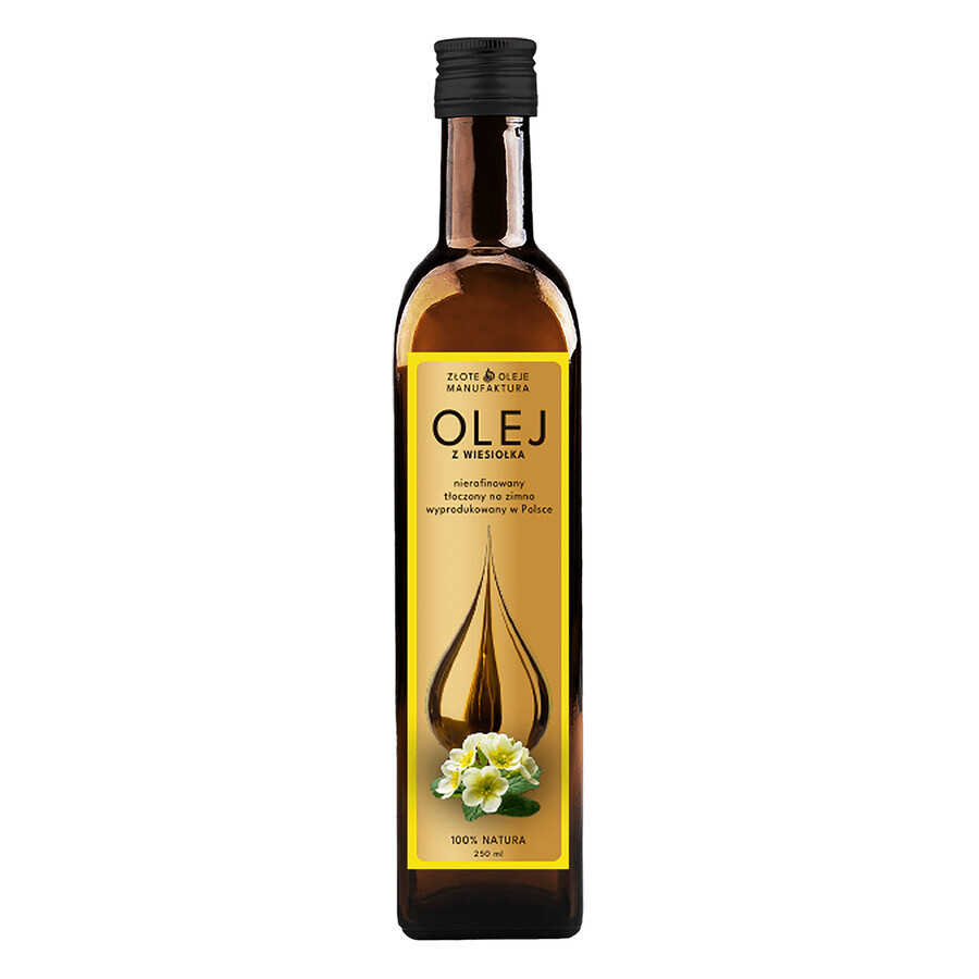 Goldfarmex Golden Oils Teunisbloemolie, koudgeperst, ongeraffineerd, 250 ml