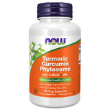 Now Foods Kurkuma Curcumine Fytosoom, kurkuma, 60 capsules