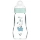 MAM Feel Good, biberon avec tétine en silicone, Forest, garçon, à partir de 2 mois, 260 ml