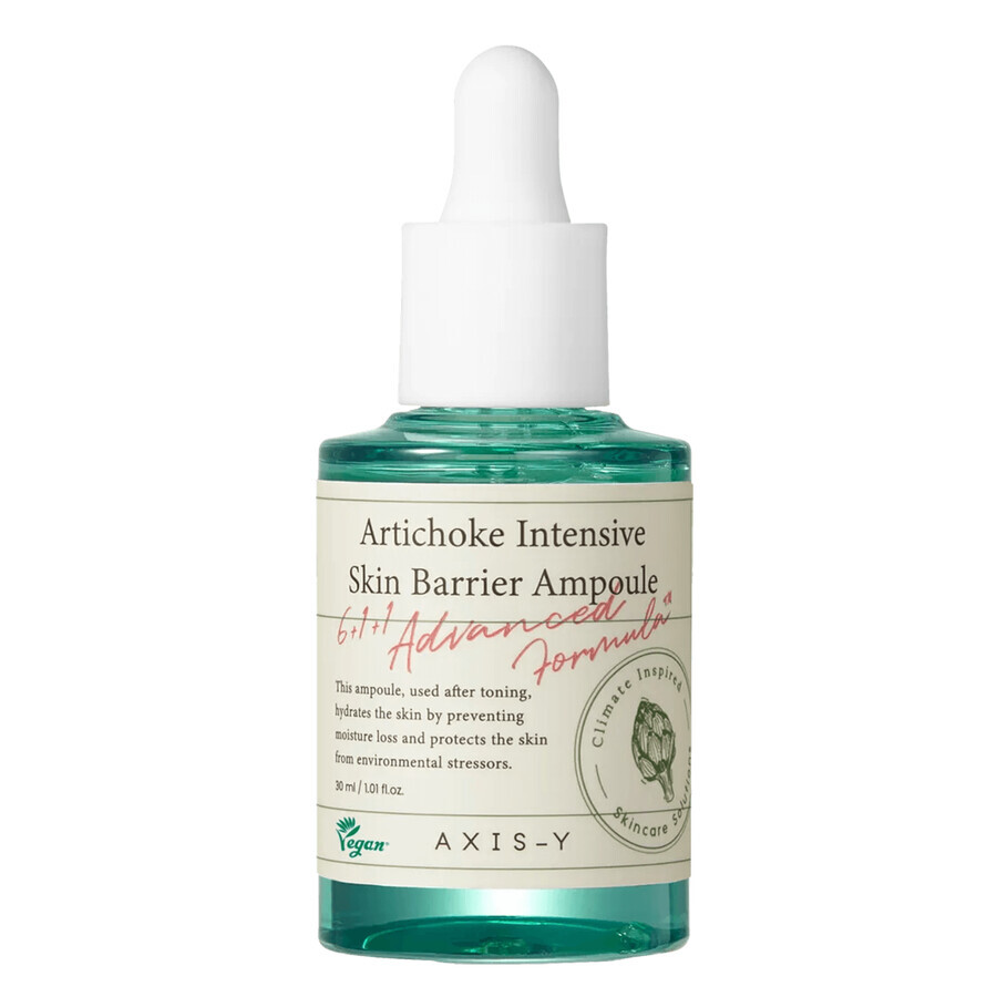 Axis-y Artichoke Intensive Skin Barrier Ampoule, moisturizing face serum-ampoule, 30 ml