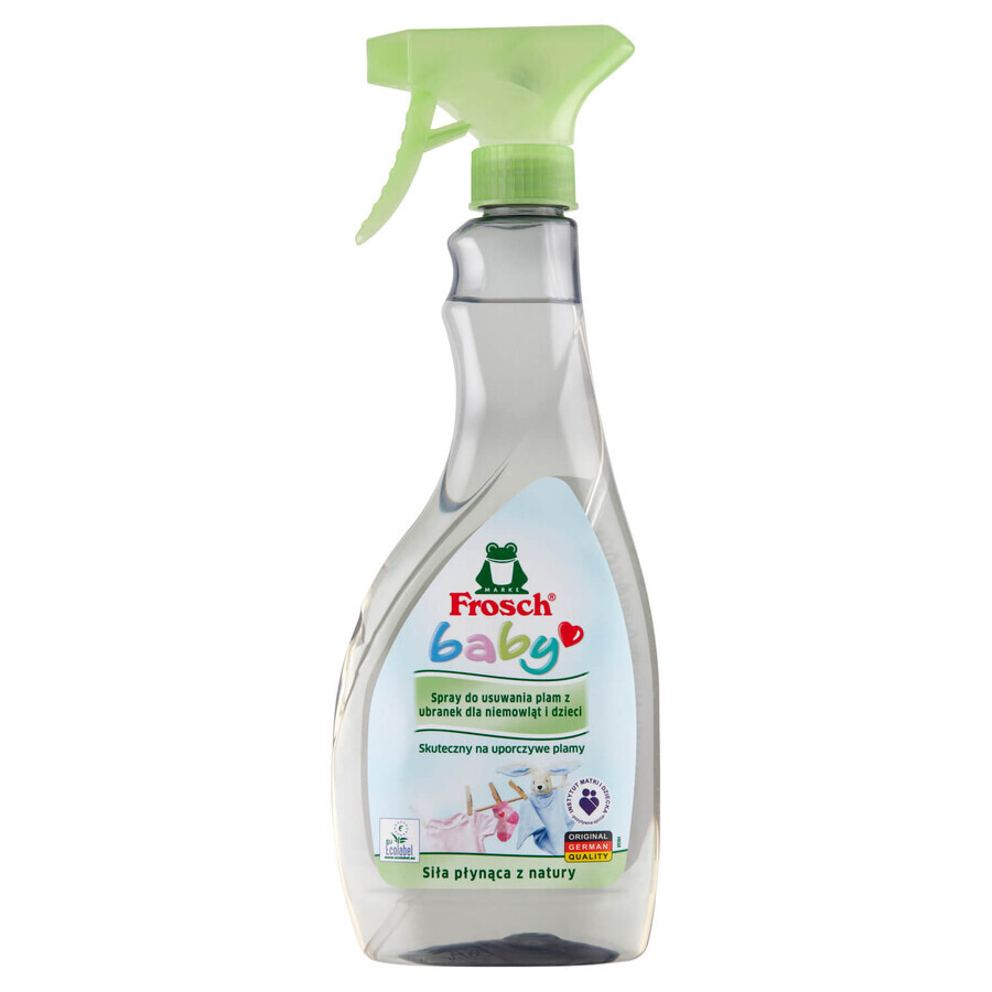 Frosch Baby Set, detergente igienico spray 300 ml + spray smacchiante per neonati e bambini 500 ml