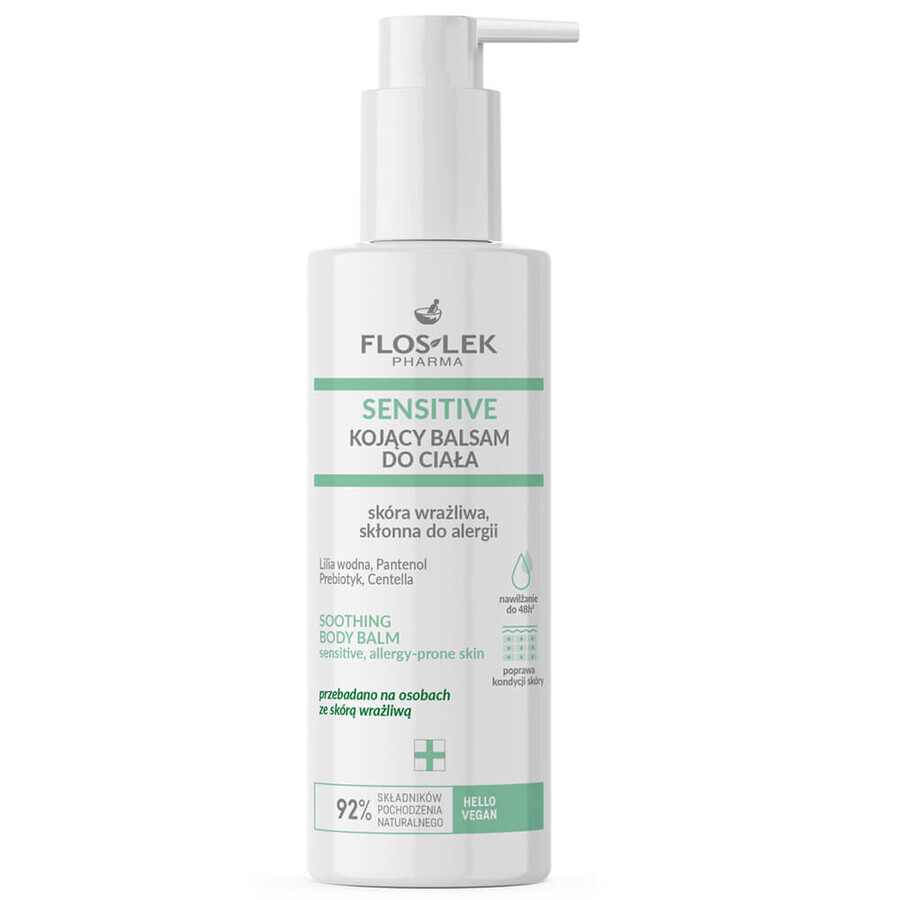 Floslek Pharma Sensitive, lotion corporelle apaisante, 175 ml
