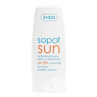 Ziaja Sopot Zon anti-oxiderende crème met vitamine C, SPF 50+, 50 ml