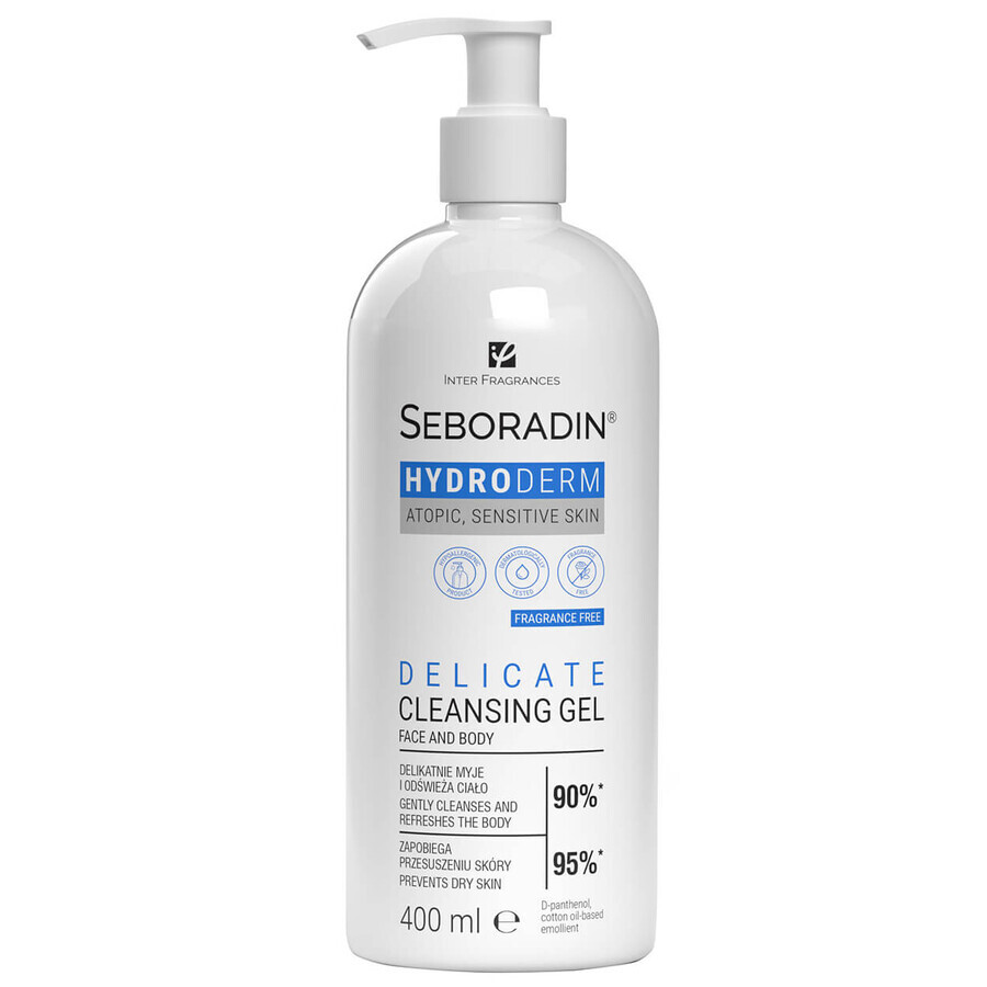 Winkel op Seboradin Hydroderm gezichts- en lichaamsreinigingsgel 400 ml Seboradin Hydroderm gezichts- en lichaamsreinigingsgel 400 ml