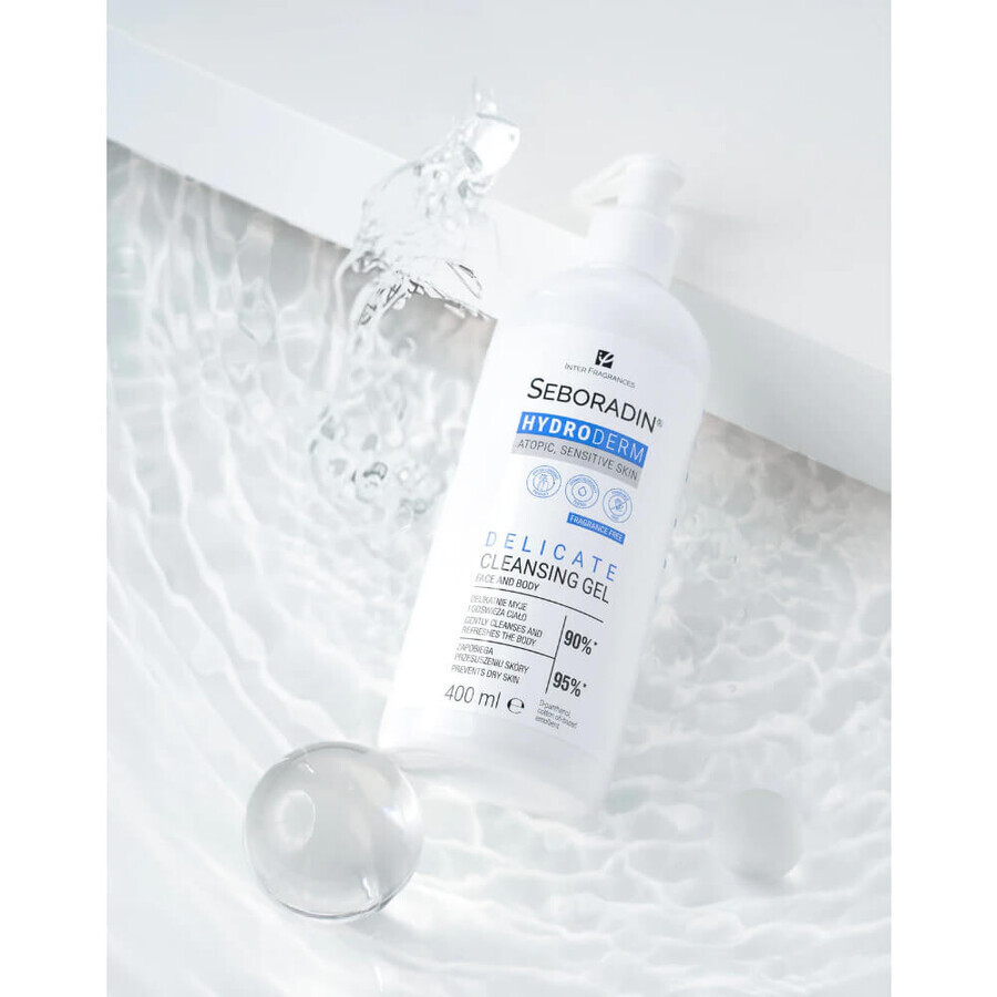 Seboradin Hydroderm gezichts- en lichaamsreinigingsgel 400 ml Seboradin Hydroderm gezichts- en lichaamsreinigingsgel 400 ml